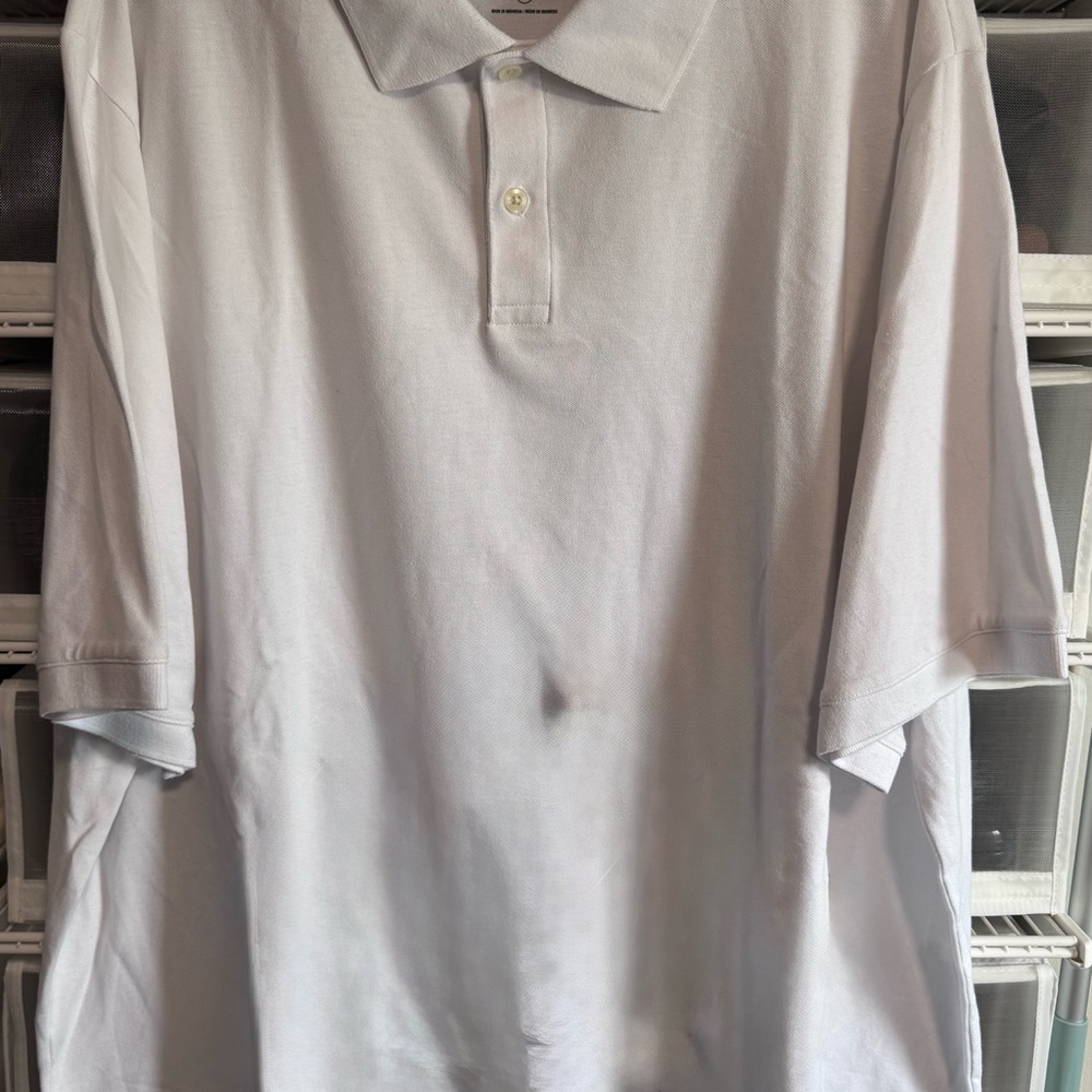 Goodfellow & Co White Polo Shirt Classic Style